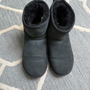 UGG Classic Mini II
Black Suede Ankle Boots